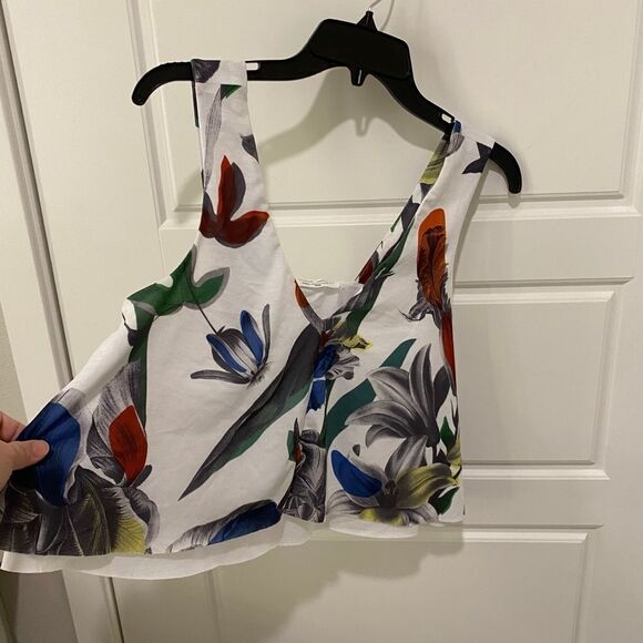 Zara Collection Crop Top. Multicolor. Medium - Picture 4 of 10